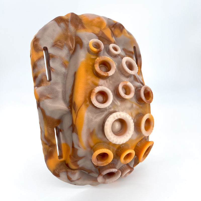 Gorj 'Pumpkin Spice' medium (OO50) GITD **NEW GRINDER TOY**