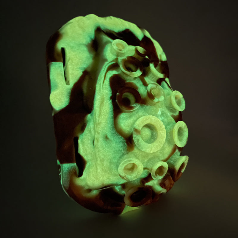 Gorj 'Pumpkin Spice' soft (OO30) GITD **NEW GRINDER TOY**