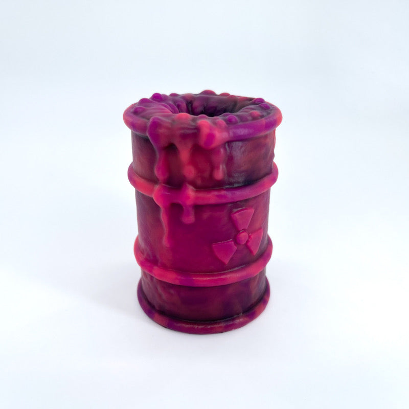 Toxxxik ‘Cyclamen' #1 soft (OO30) mini closed-end pen/stroker (trans)