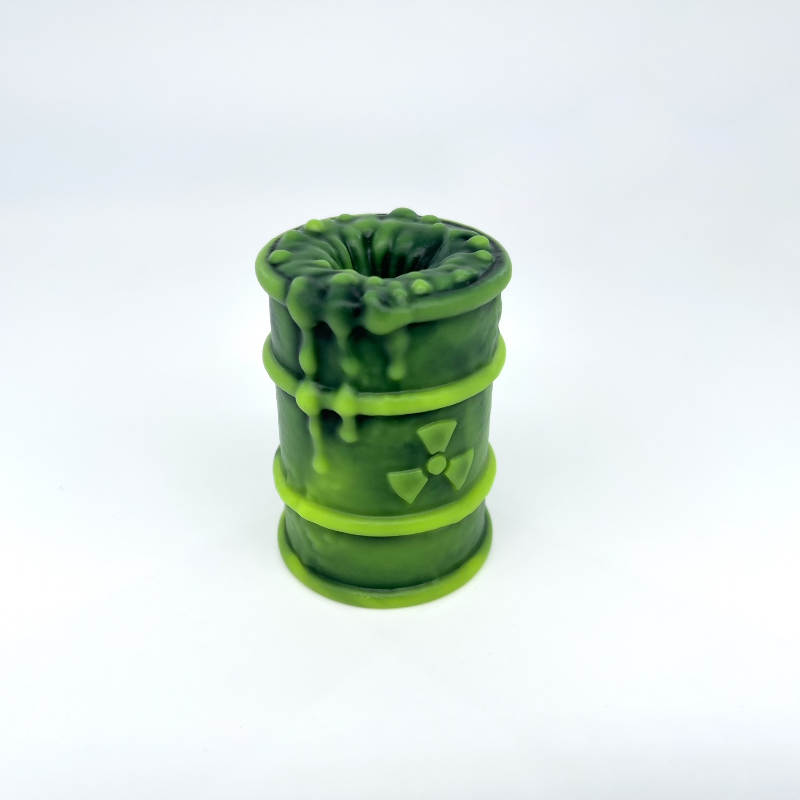 Toxxxik ‘Toxic Waste' #2 super soft (OO20) mini closed-end pen/stroker (trans)