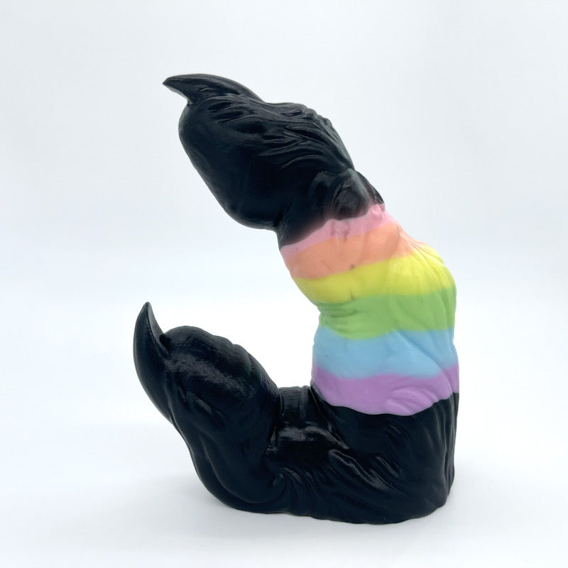 Wölfing 'Black Rainbow' x-small super soft (OO20)