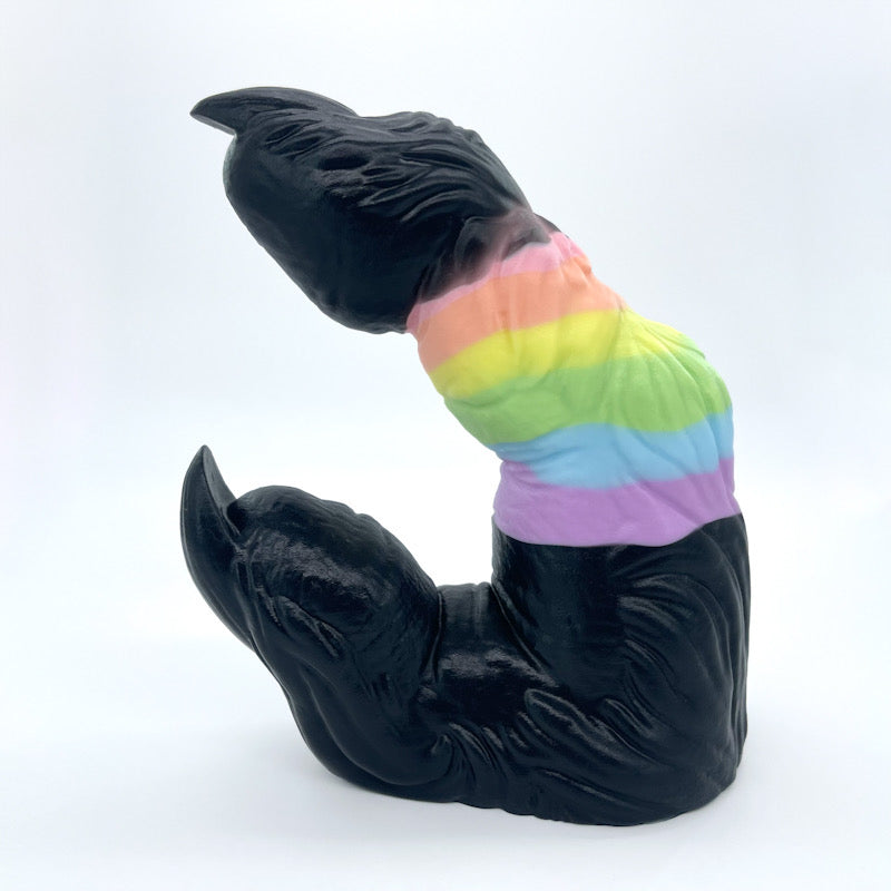 Wölfing 'Black Rainbow' medium super soft (OO20)