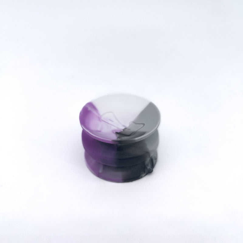 Double-sided suction cup 'Asexual Flag' mini