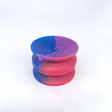 Double-sided suction cup 'Bisexual Flag' small