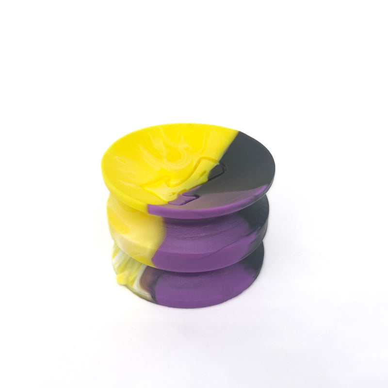 Double-sided suction cup 'Non Binary Flag' small