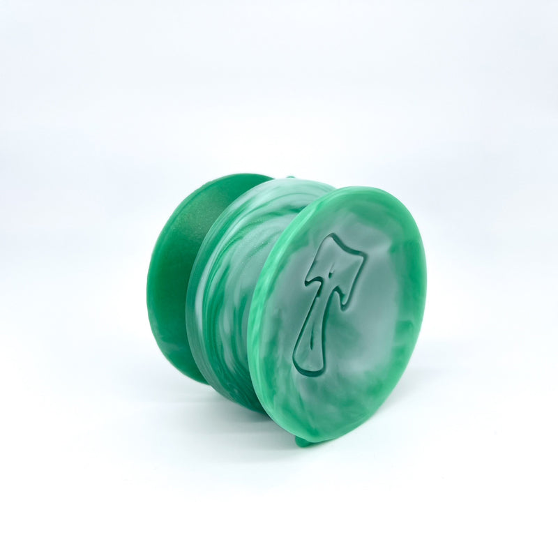 Double-sided suction cup 'Emerald Cloud' small