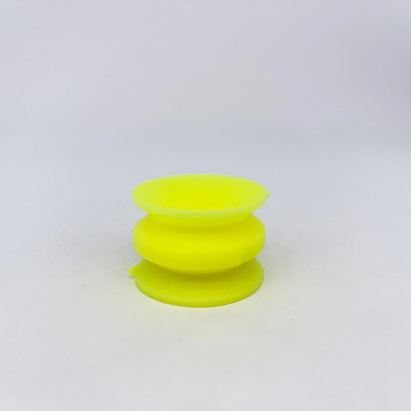 Double-sided suction cup UV Yellow mini