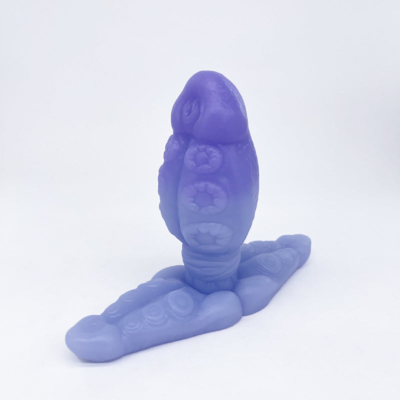 Skwee large plug large base 'Birds Foot Violet' super soft (OO20)