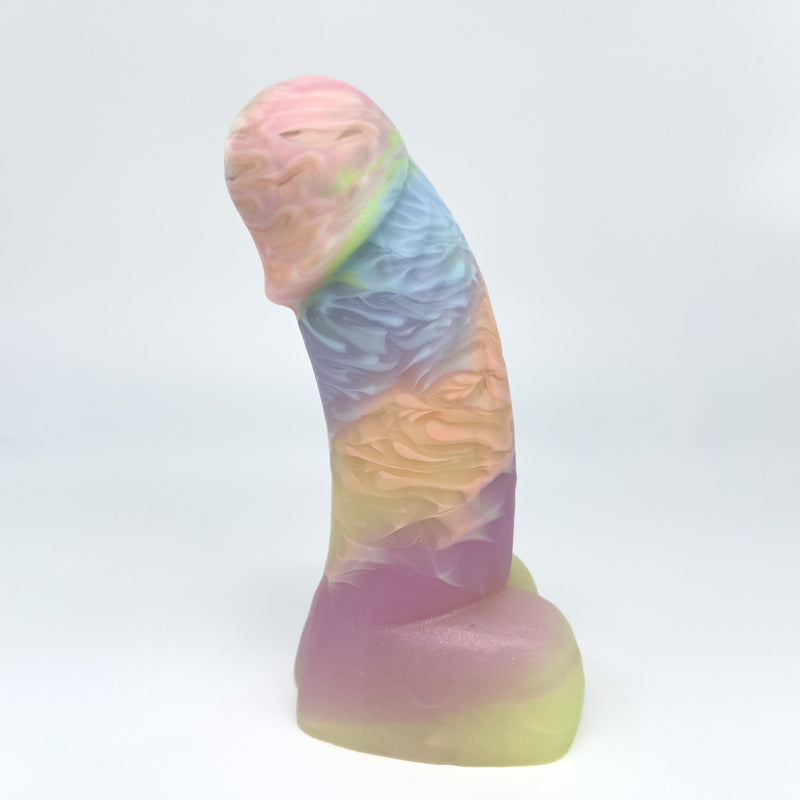 Woodsman 'Pastel Rainbow Swirl' x-small super soft (OO20)