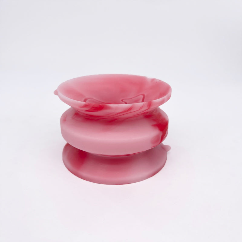 Double-sided suction cup Raspberry Kisses medium