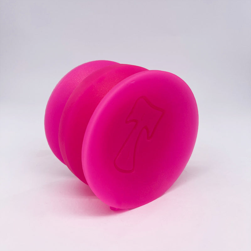 Double-sided suction cup UV pink sparkle monstrous