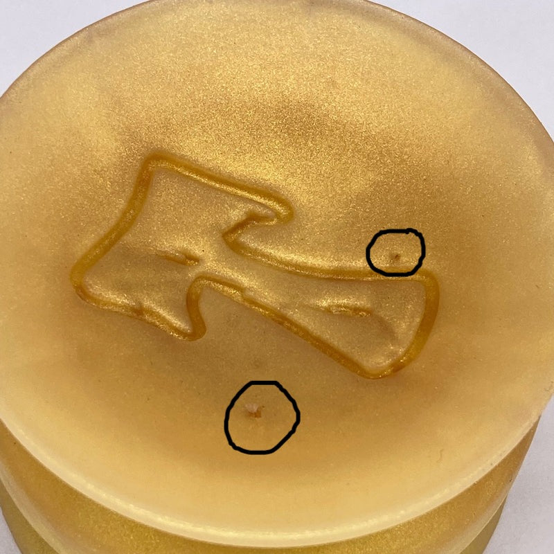 Double-sided suction cup gold small FLOP