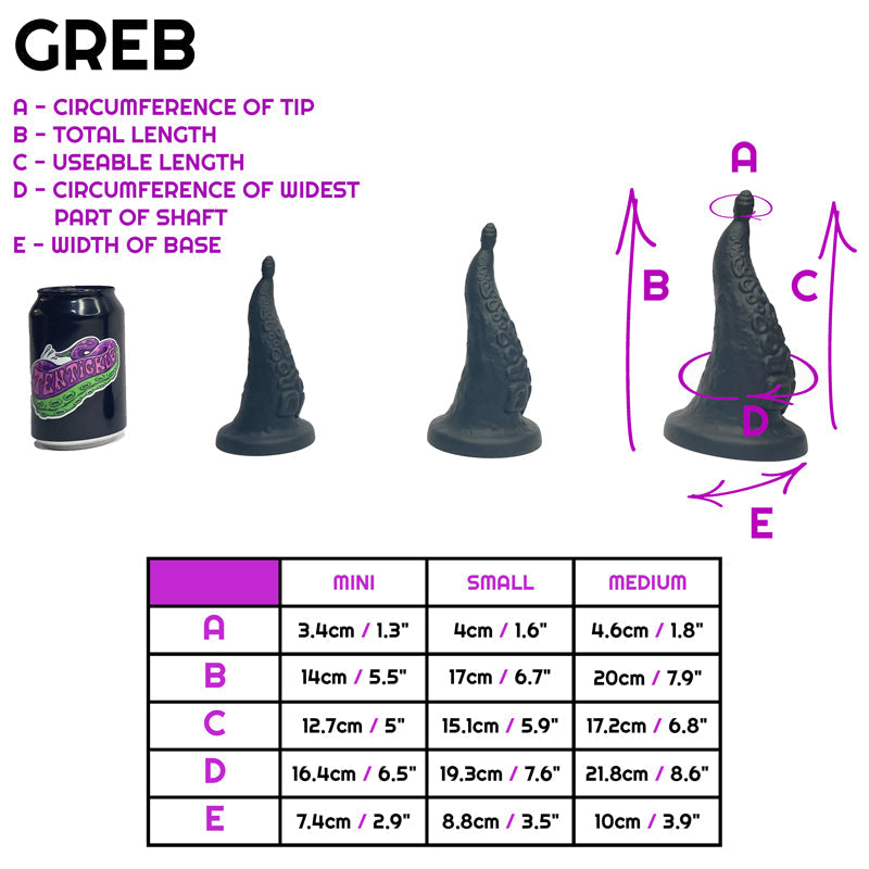 Greb Goth Cake Drips small soft (OO30)