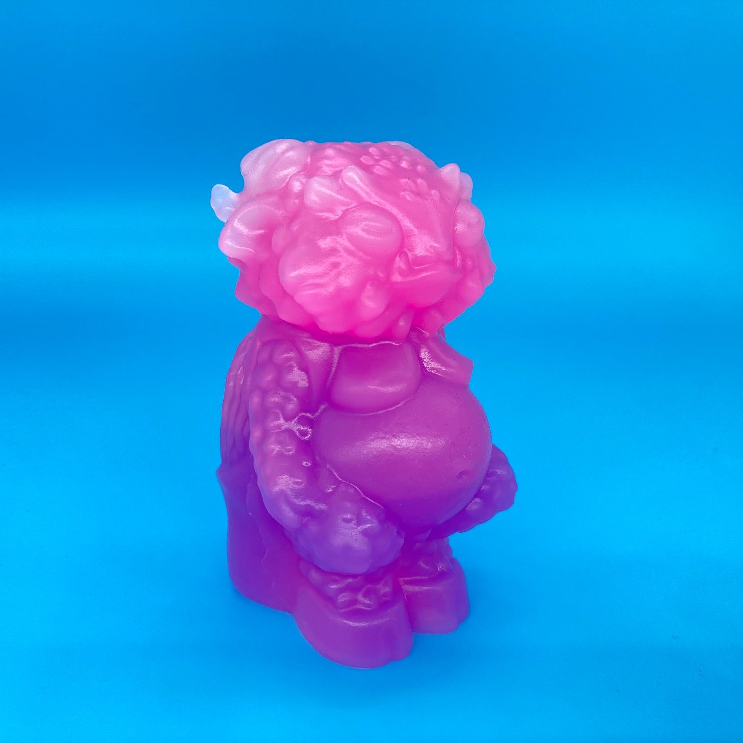 Grumpus Clear/Pink/Purple squishy soft (OO30)