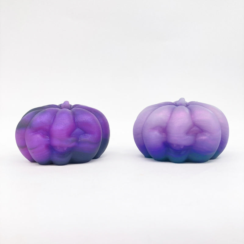 Lumpkin Halloween Purple squishy stimtoy #7