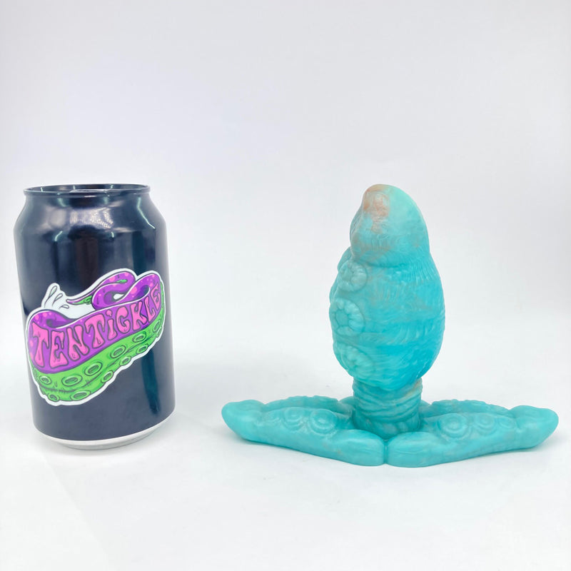 Skwee large plug small base Turquoise Stone soft (OO30) **NEW VAGINA PLUG**