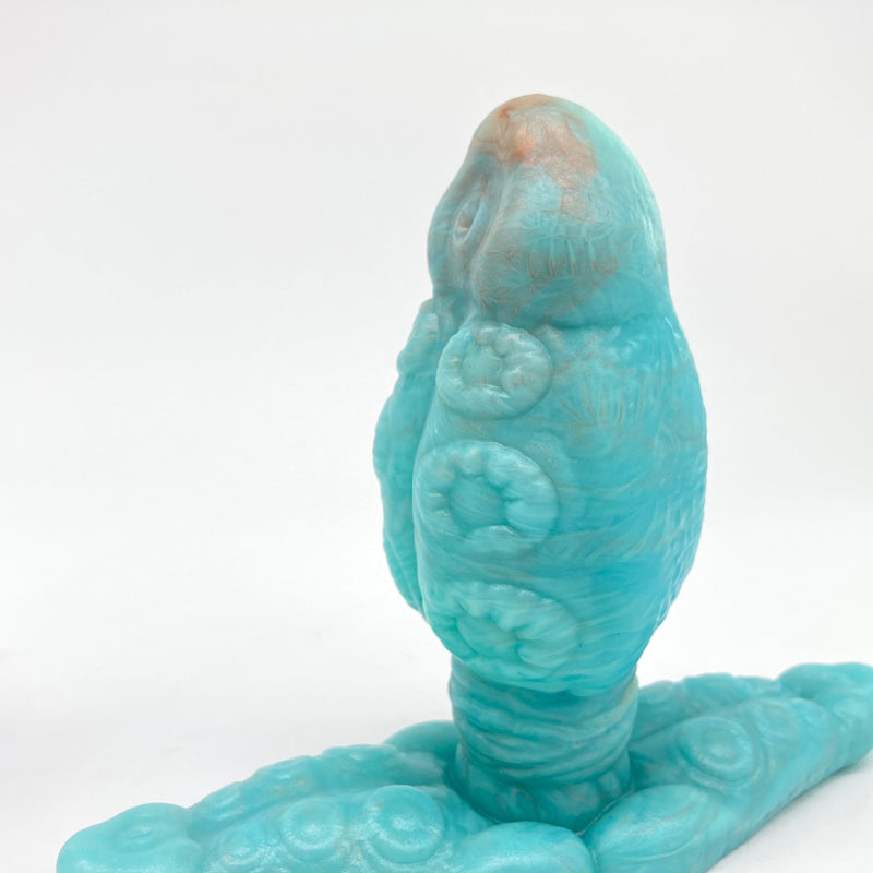 Skwee large plug small base Turquoise Stone soft (OO30) **NEW VAGINA PLUG**