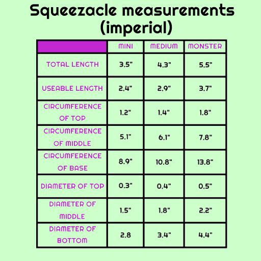 Squeezacle mini made-to-order medium (A5) FLOP