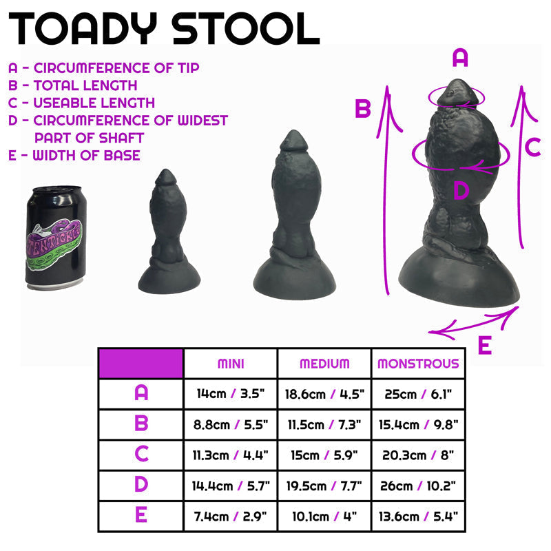 Toady Stool Pastel Shimmer Rainbow mini soft (OO30)