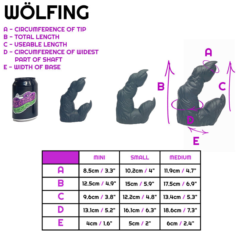 Wölfing Pastel Shimmer Rainbow small medium (OO50)