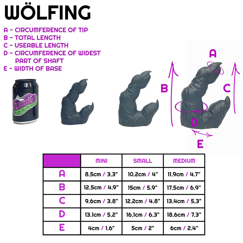 Wölfing Purple Velvet medium soft (OO30) FLOP