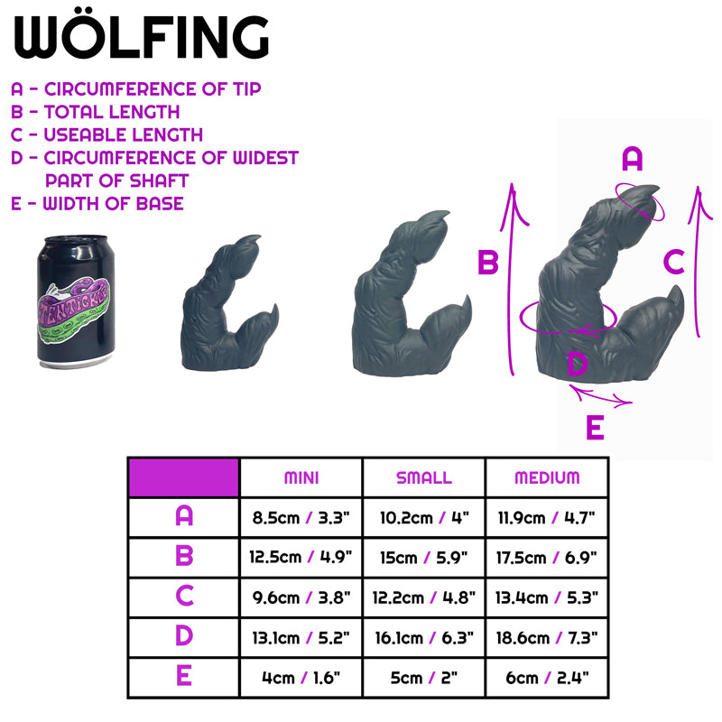 Wölfing Holographic UV medium medium (OO50) - NEW SIZE!