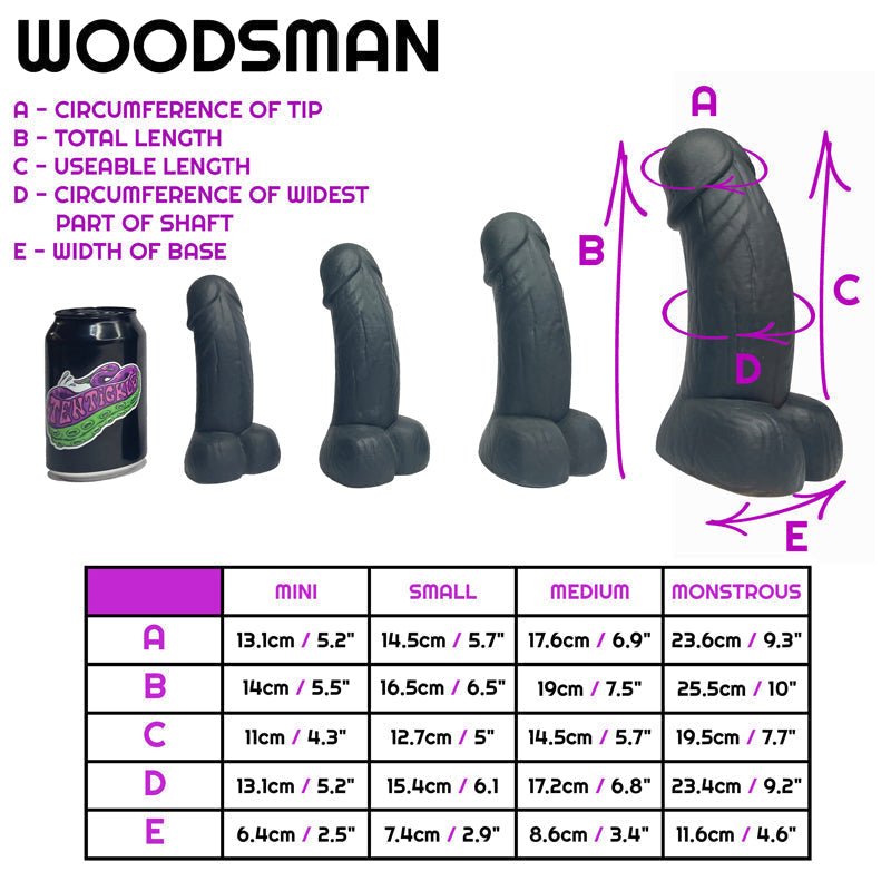 Woodsman Be My Fungi GITD monstrous super soft #1 (OO20)