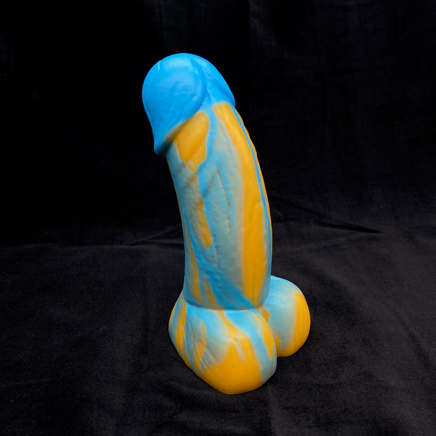 Woodsman Yellow-Blue Drips Small Soft (OO40) FLOP