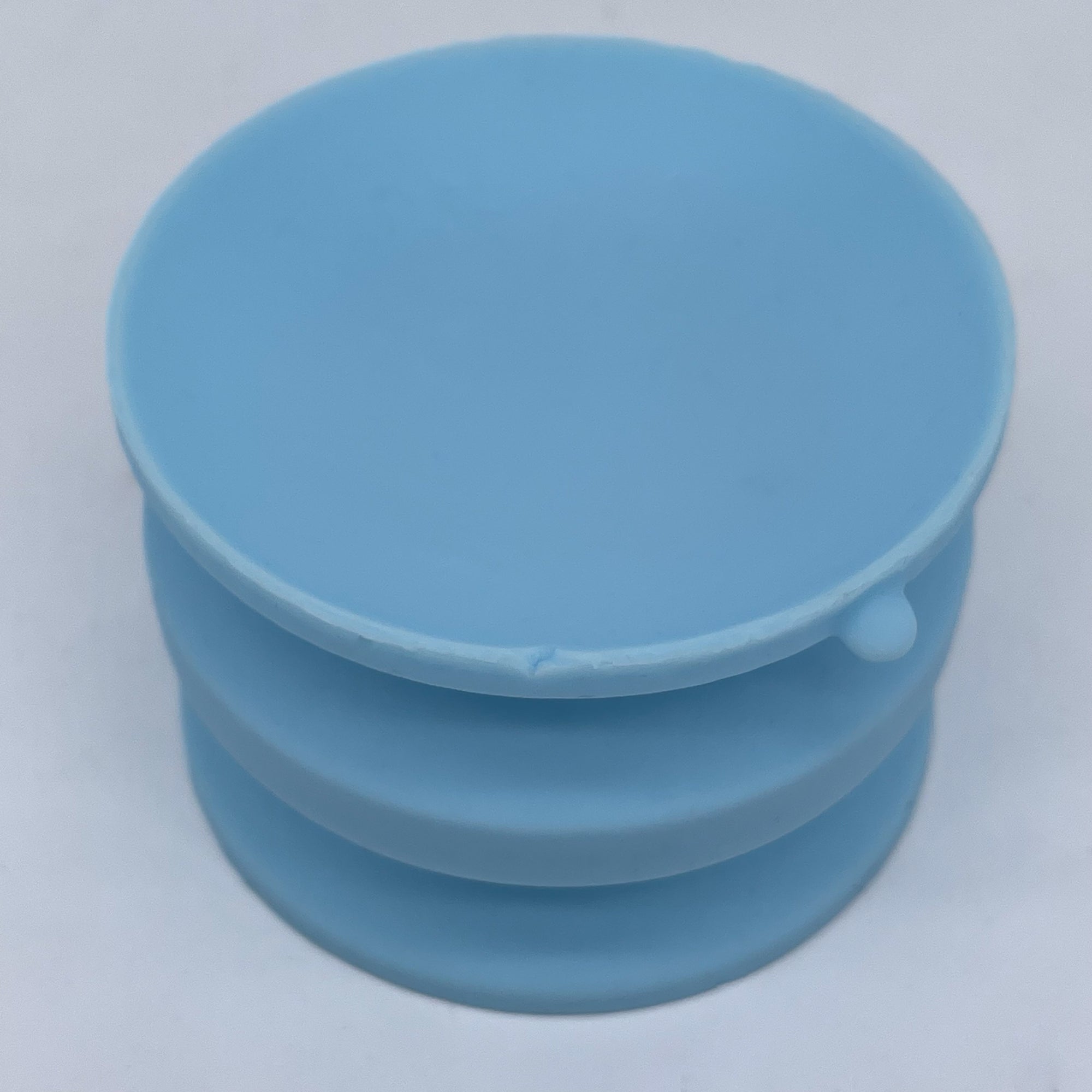 Double-sided suction cup pastel blue medium FLOP